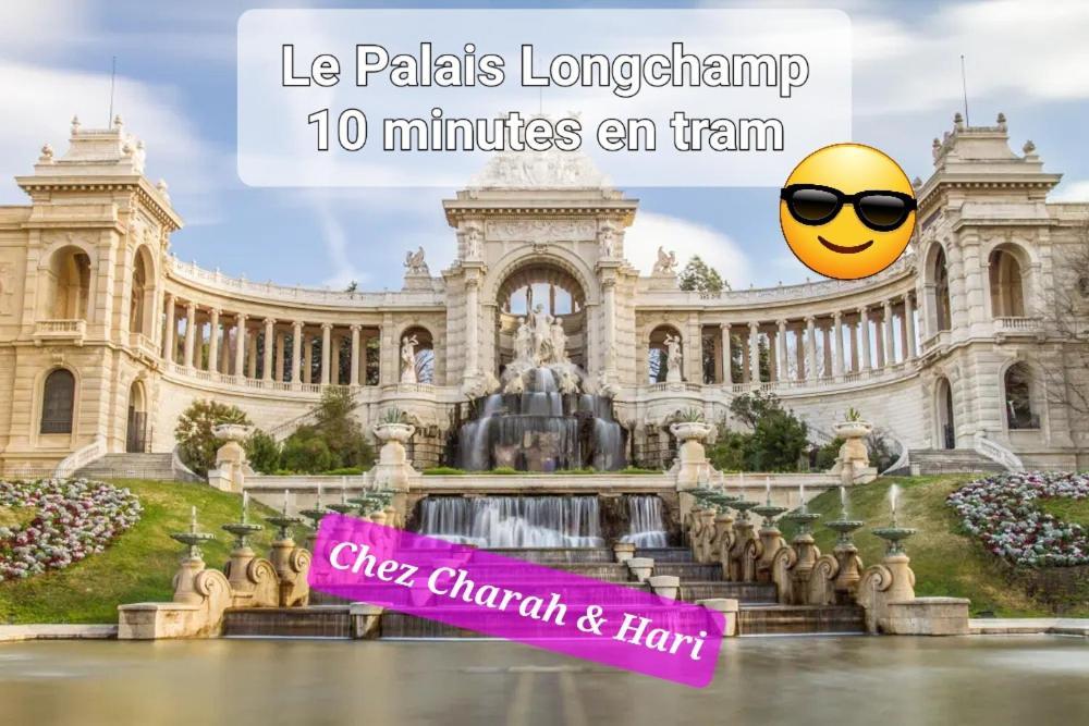 Sublime 2 Pieces Vue Incroyable Mer Et Tout Les Monuments De Marsella Exterior foto